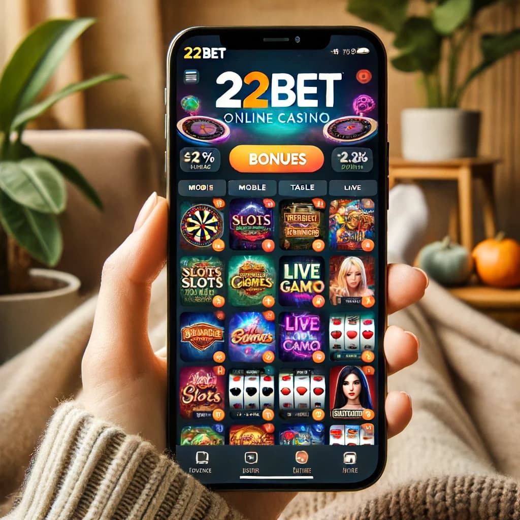 Juegos Móviles en el Casino en Línea 22bet