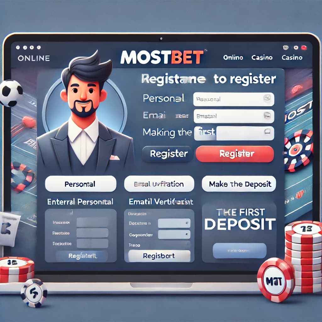 Registro en el casino online Mostbet