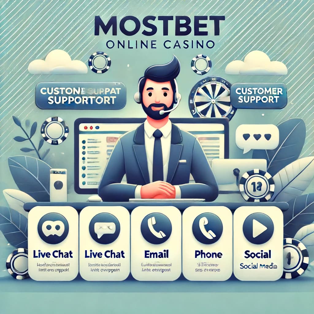 Soporte al cliente en el casino online Mostbet